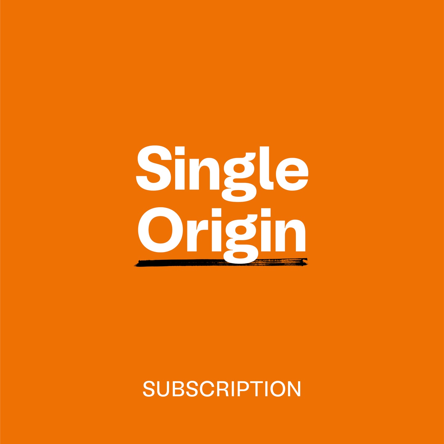 Single Origin Subscription