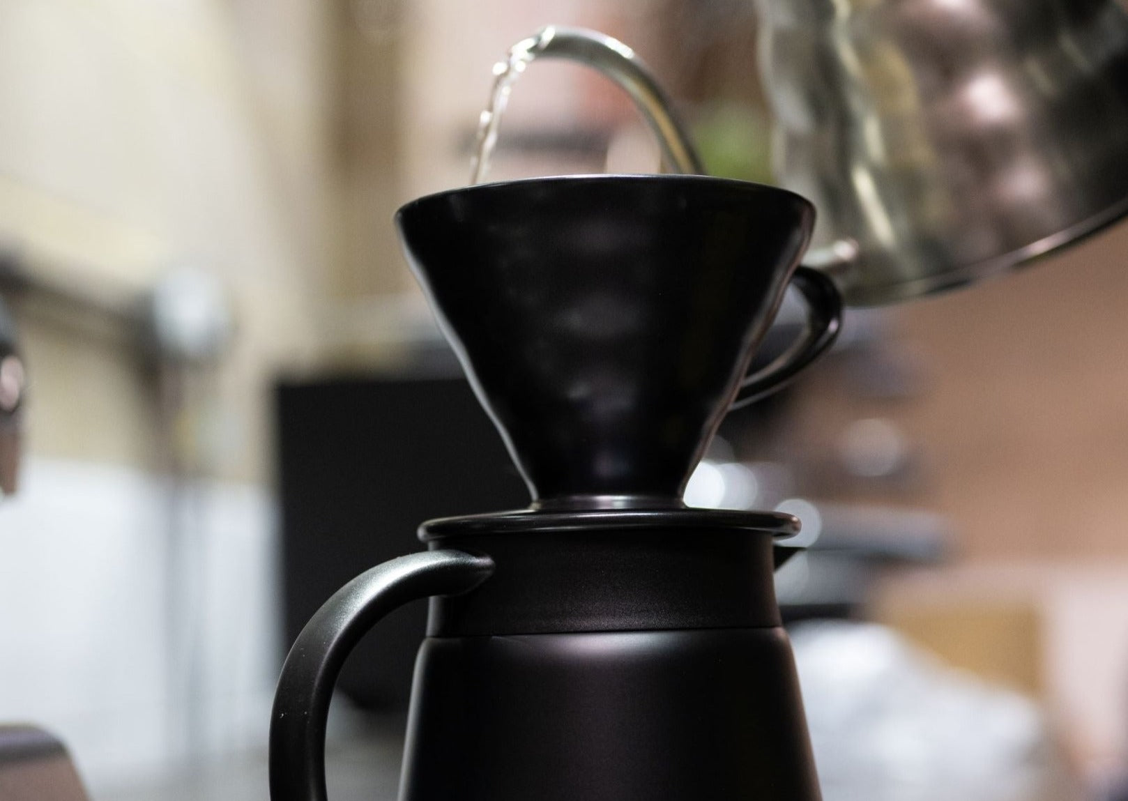 Hario V60 Ceramic Matte Black - 02 - Craft House Coffee